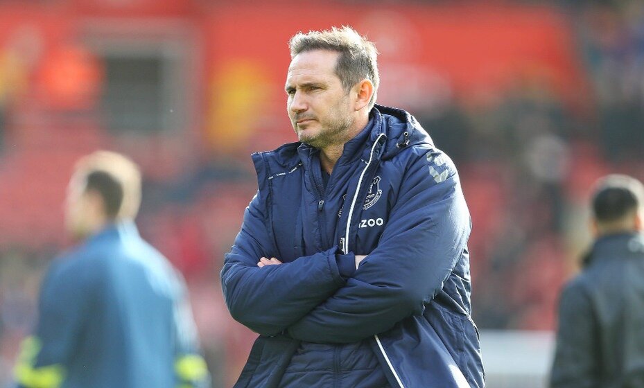    Лэмпард возглавил «Эвертон» в конце января 2022 года. Фото: Global Look Press