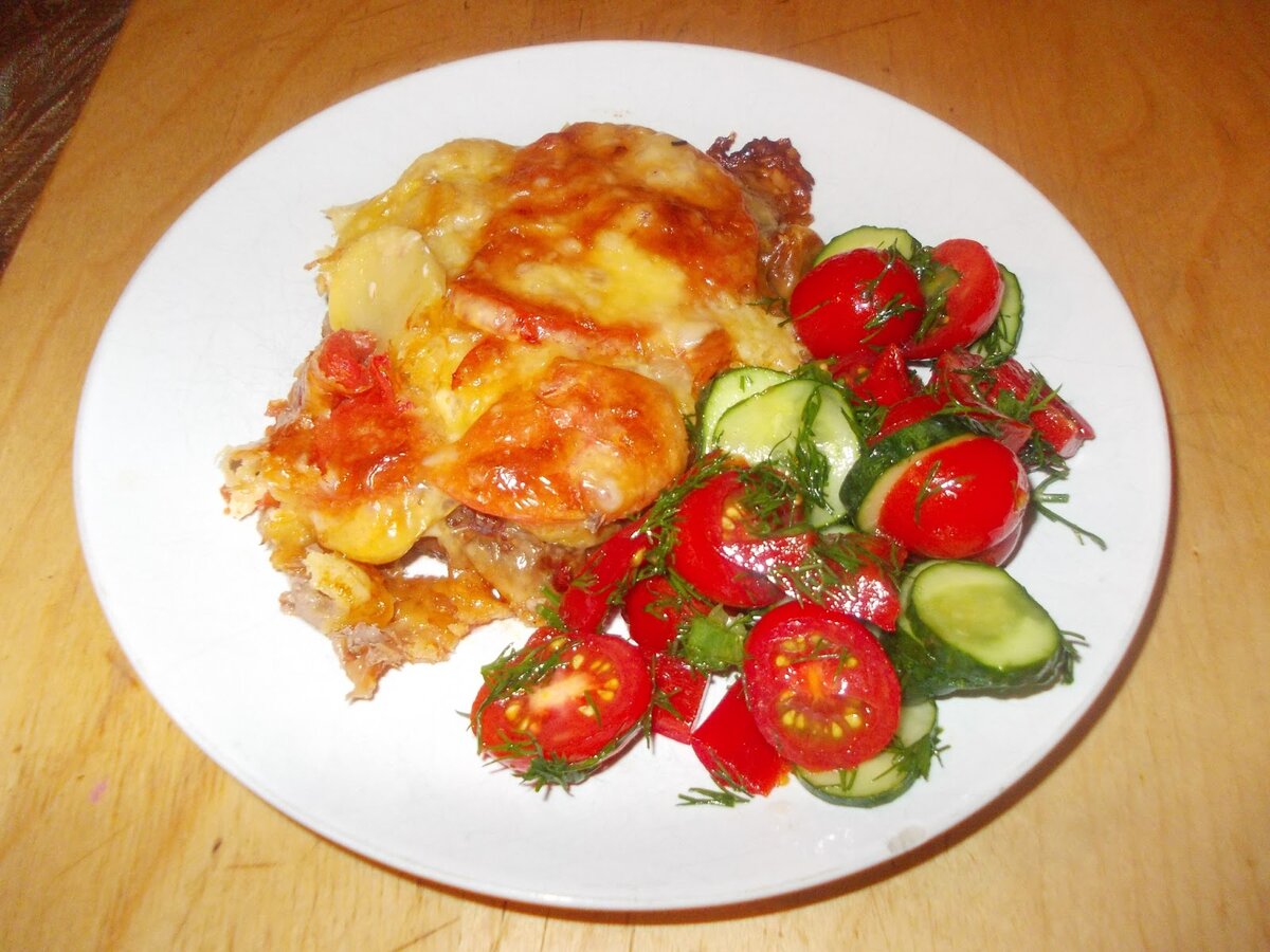 Мясо по французски фото