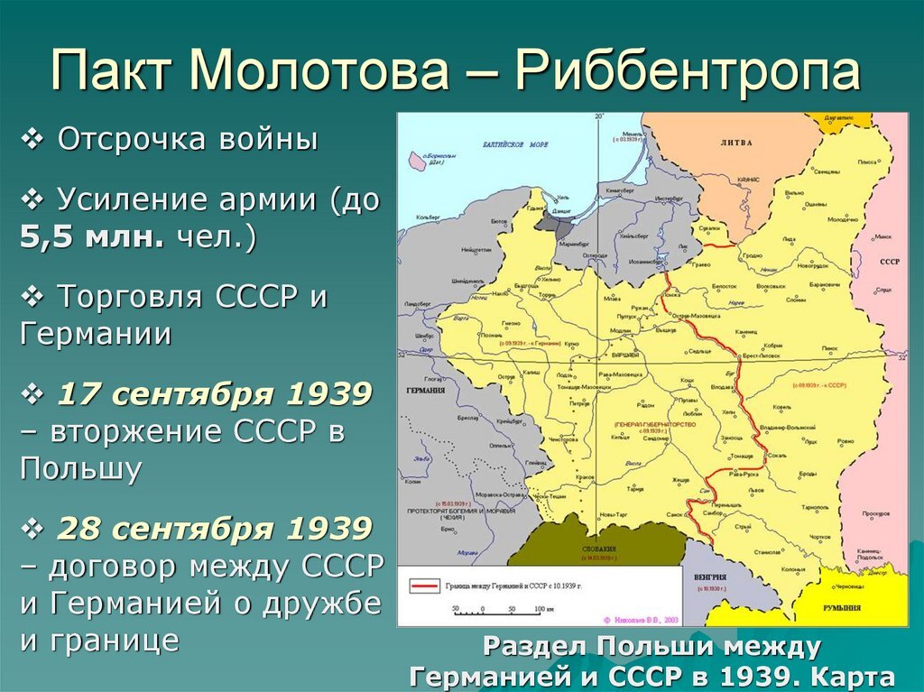 Карта польши до войны и после