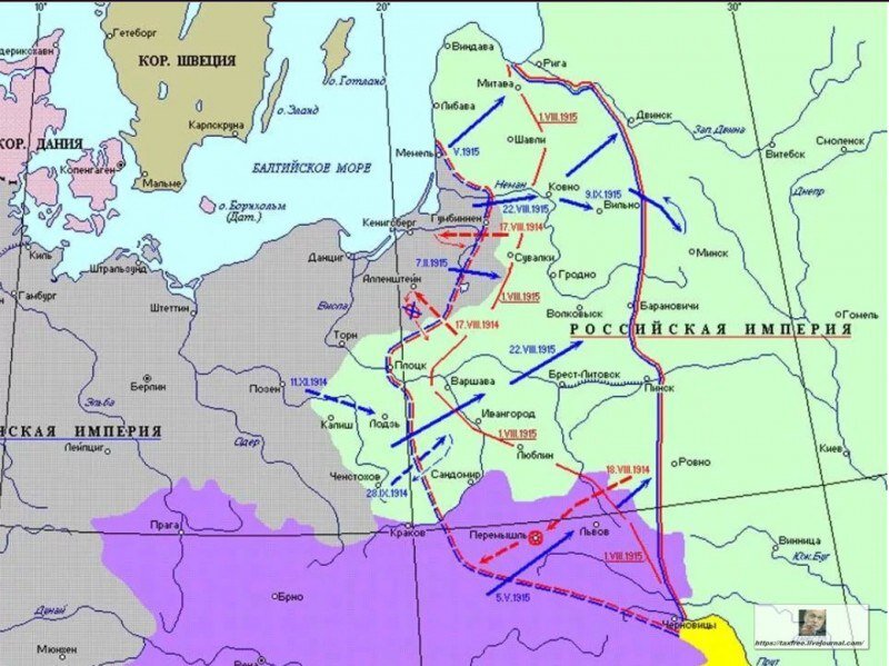 Великое отступление 1915 года