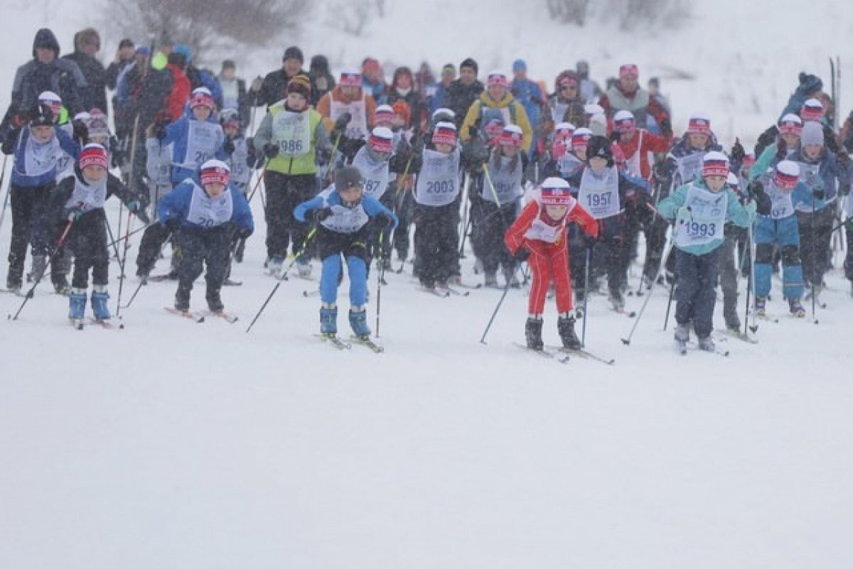    В гонке «Лыжня России» приняли участие 4,5 тысячи тамбовчан