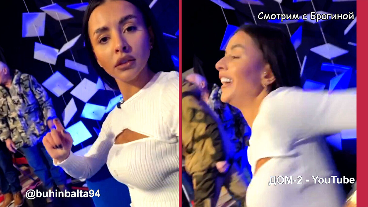 Кристина на съёмках, инстаграм