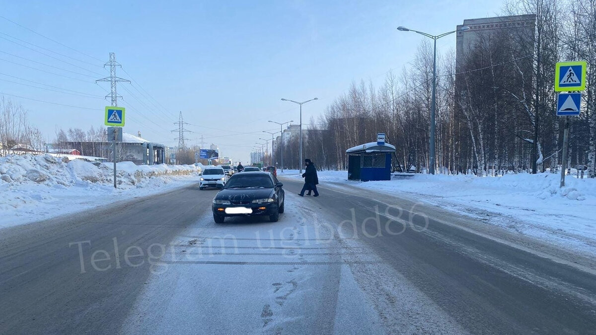    В Нижневартовске сбили женщину на пешеходном переходе