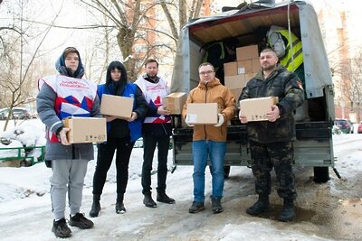    Гумпомощь от лыткаринского мясоперерабатывающего завода в зону СВО ©