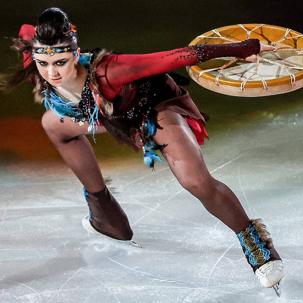 Олимпийская чемпионка Валиева по фигурному катанию