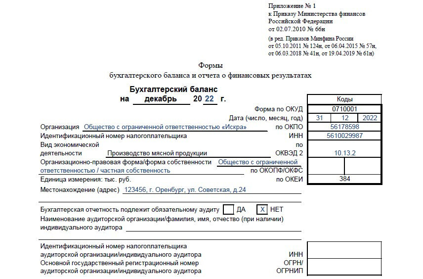 Требования баланса