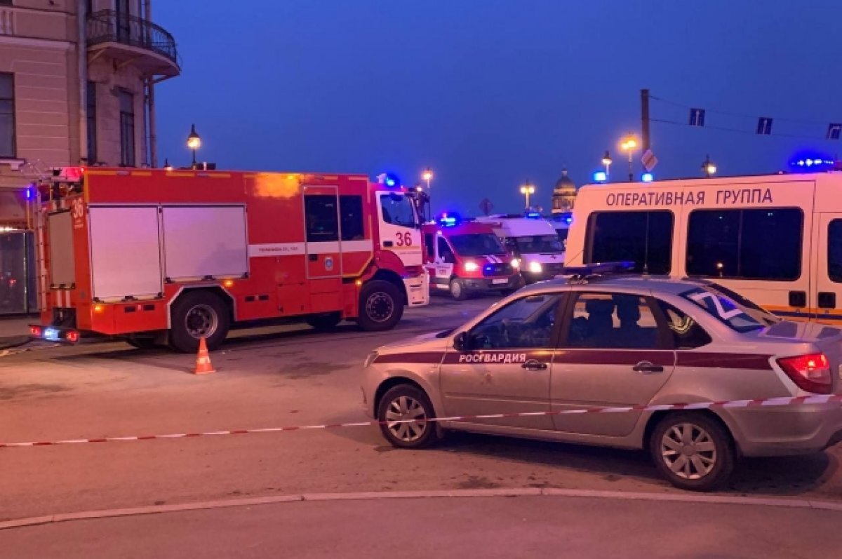    Подозреваемая по делу о взрыве в Петербурге пока не задержана
