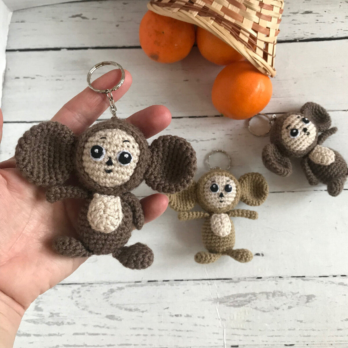 Вот такие брелочки очень популярны на ярмарках!