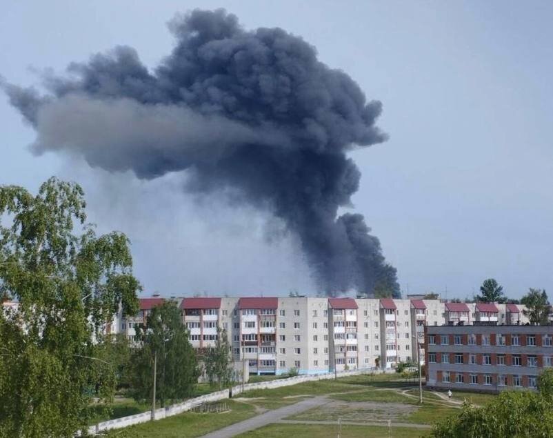    В Дятькове загорелся новый завод avchernov