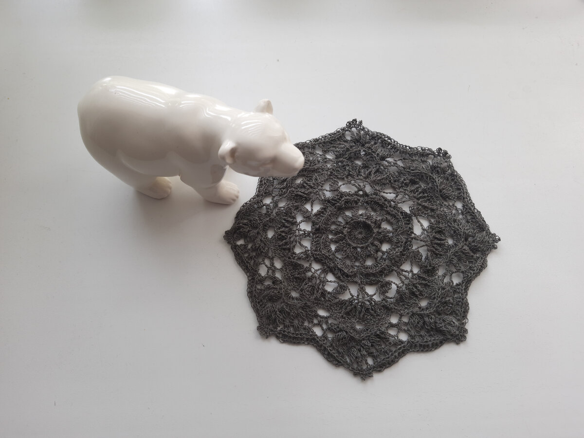 Салфетка крючком