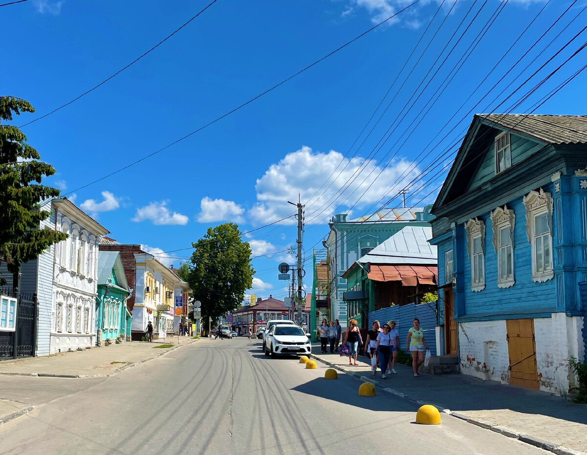 Что посмотреть в Городце за 1 день? Город знаменитых нижегородских печатных  пряников, нарядных людей и домов | Под зонтиком | Дзен