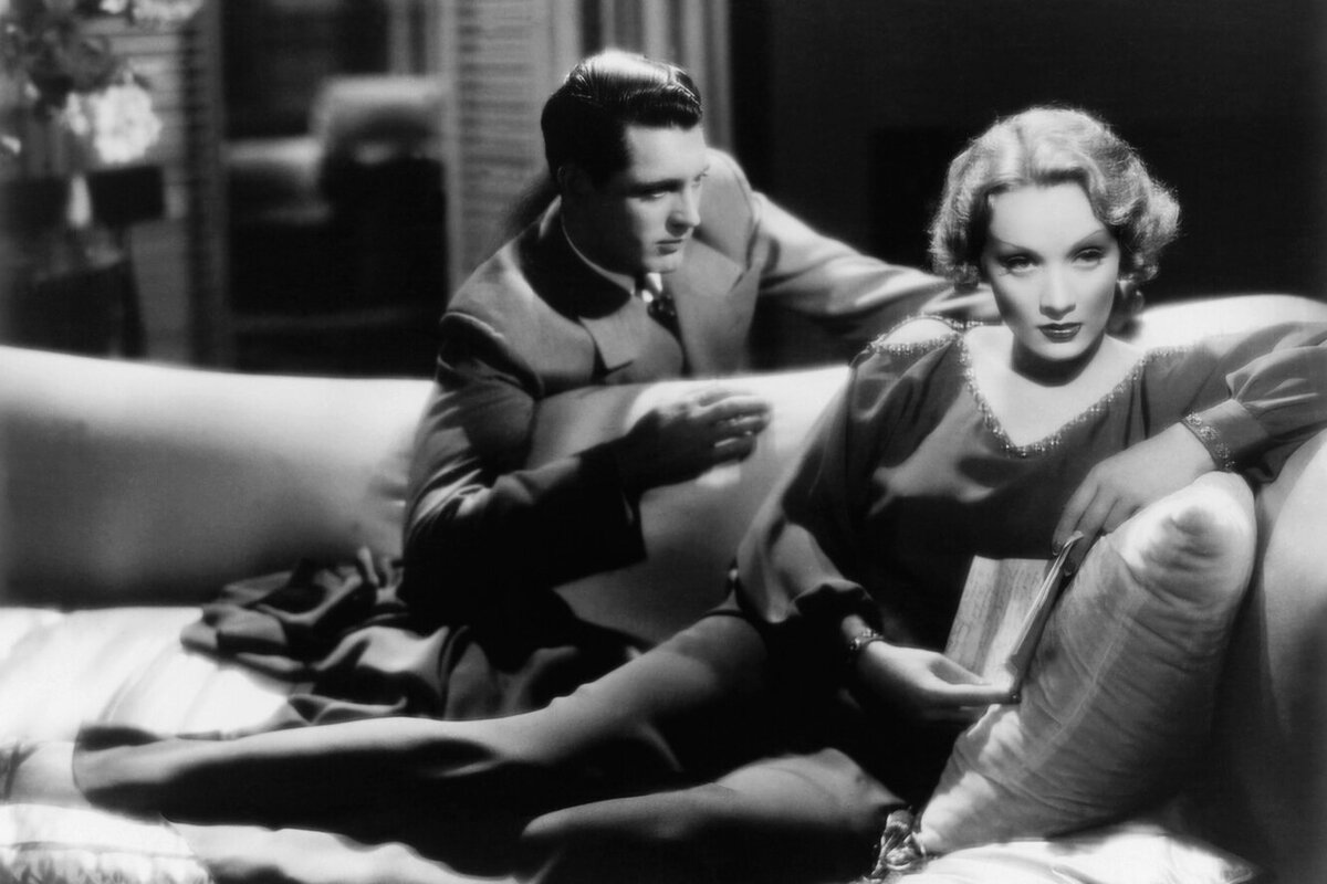 Кэри Грант и Марлен Дитрих