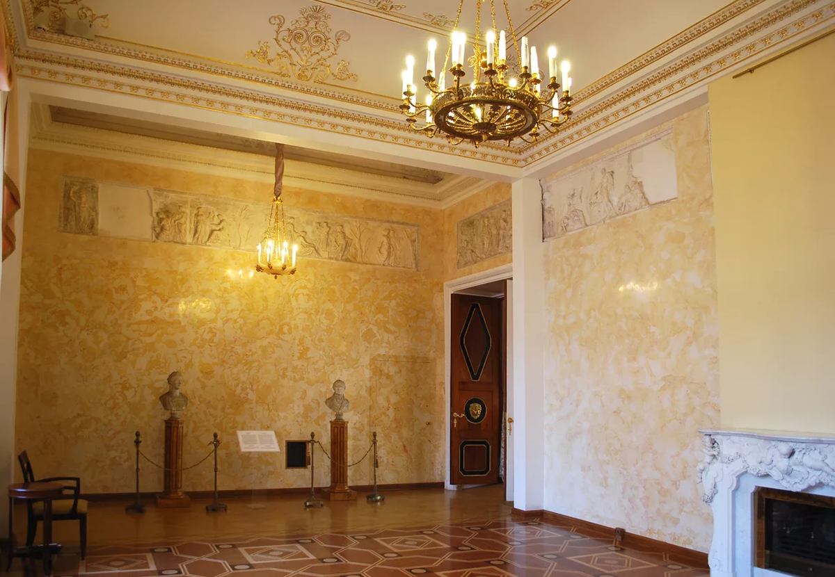 Греческая гостиная. Яндекс фото