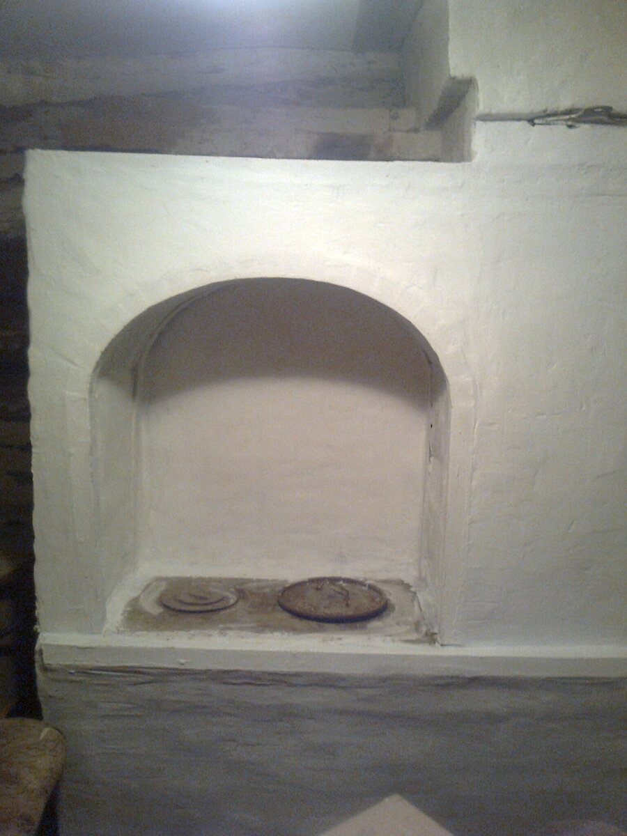 Печь - после