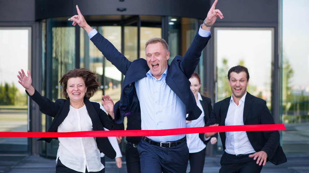 Типа финиш перед успешным-успехом