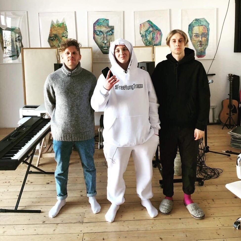 Yung Trappa начал работать в первый же день своего возвращения.