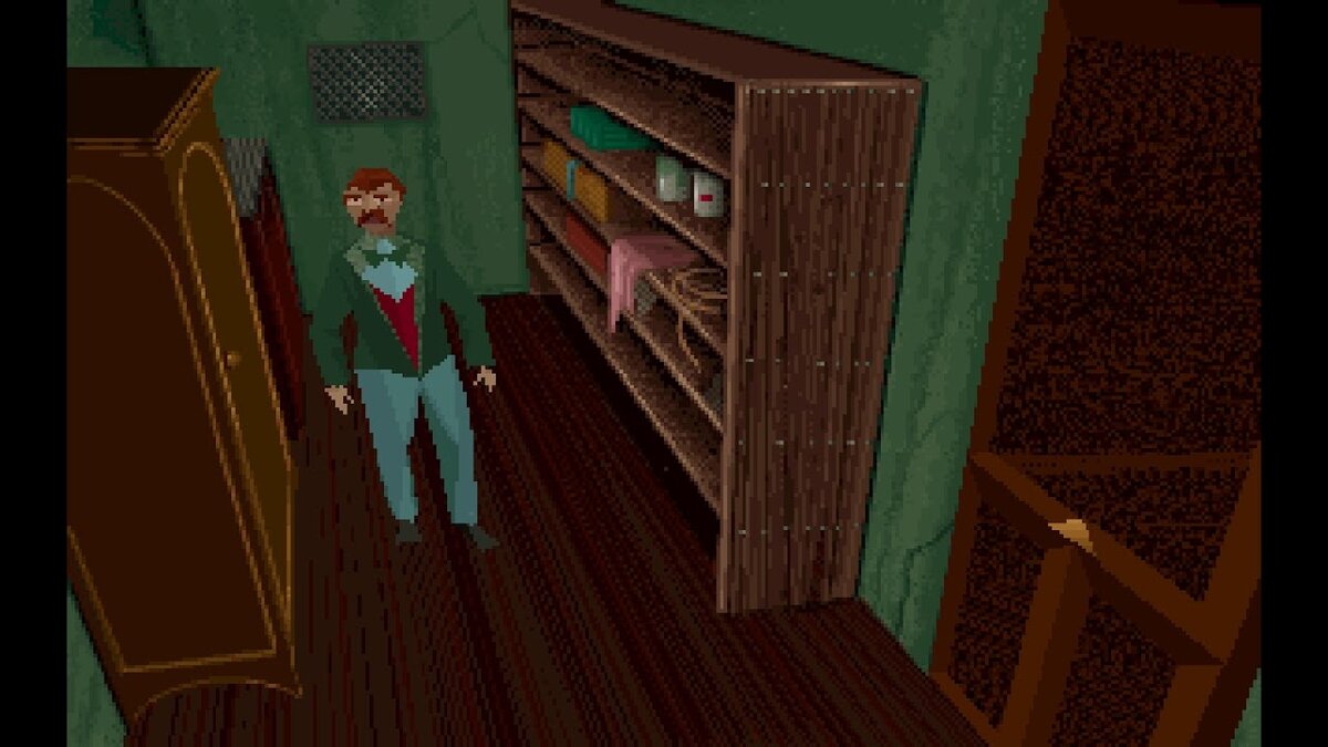 Первая часть Alone in the Dark,вышедшая в 1992 году