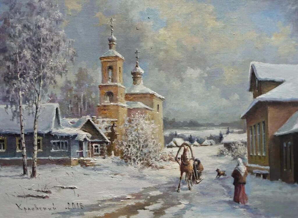 Владимир краевский художник картины