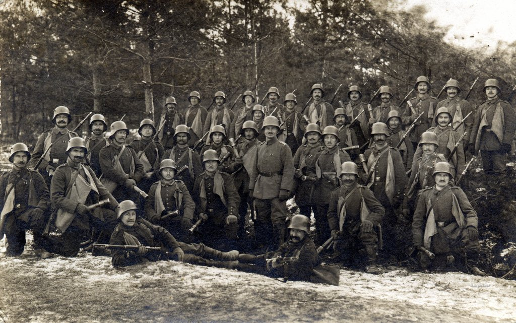 Сайт первой мировой. Немцы 1917. Пехотная дивизия.