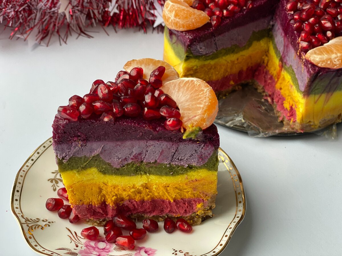 Радужный торт