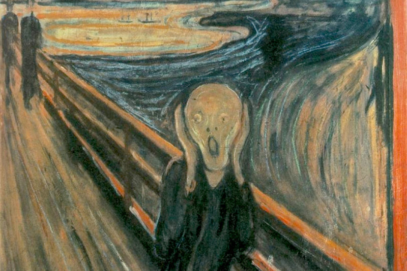 Картина Эдварда Мунка «Крик». Источник: wikipedia.org