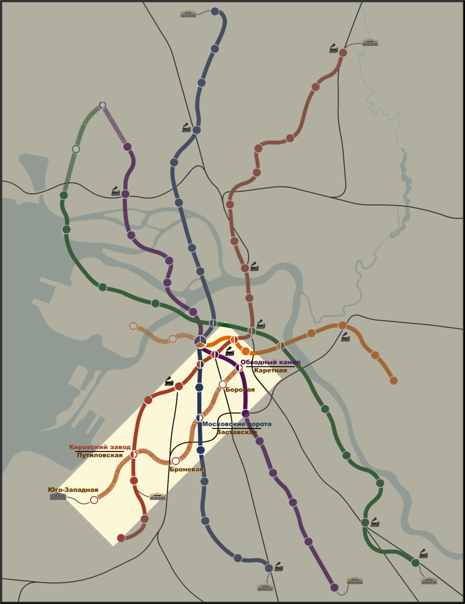 Опубликована схема развития метро в Петербурге. Показываю где будут новые  станции и расскажу стоит ли ждать чуда | Человек-метро | Дзен