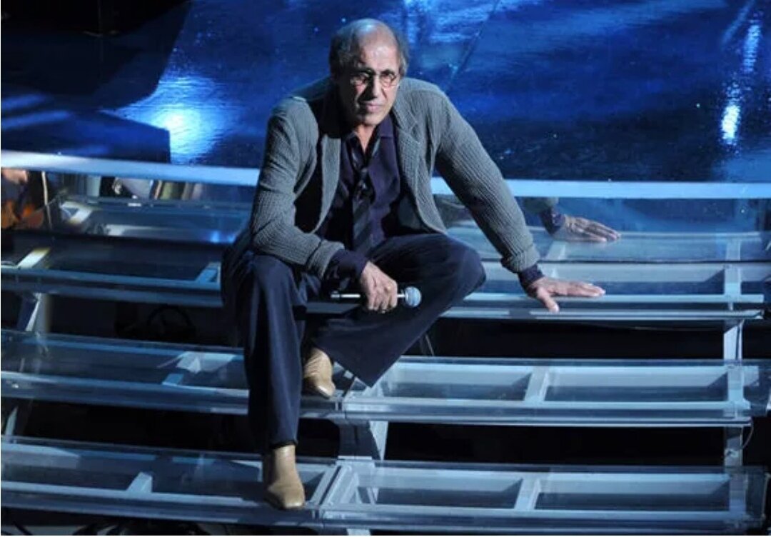 Адриано Челентано на музыкально фестивале "Сан-Ремо" 2012 