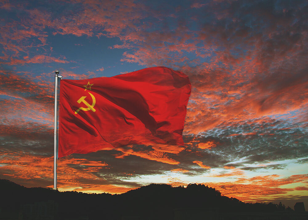 А это флаг того союза который нерушимый и республик свободных