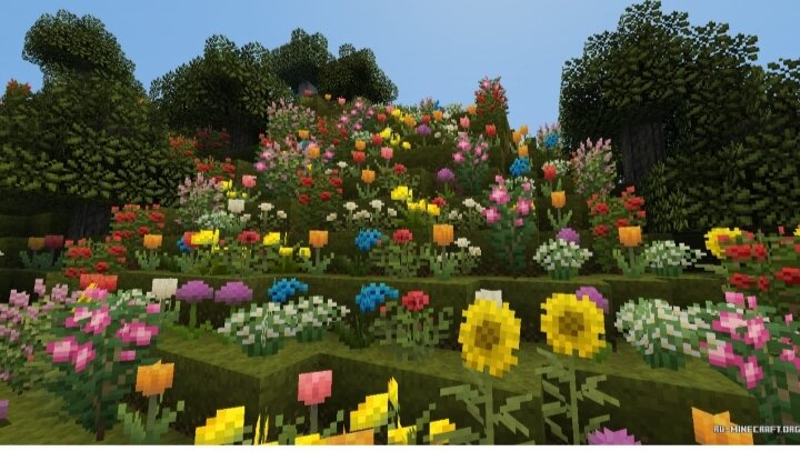 Майн с текстурпакам