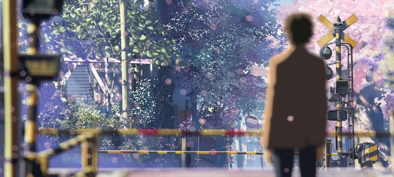 Кадр из "5 сантиметров в секунду"