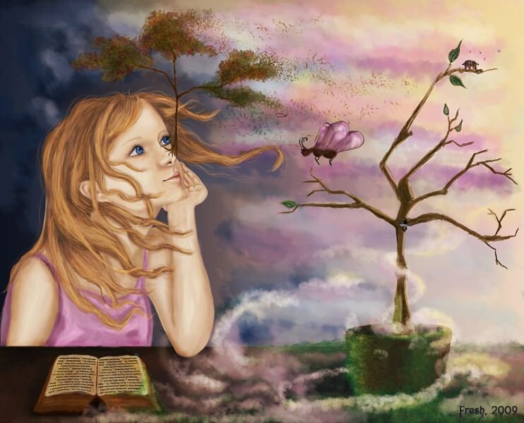 Мечтательница. Яндекс.Картинки