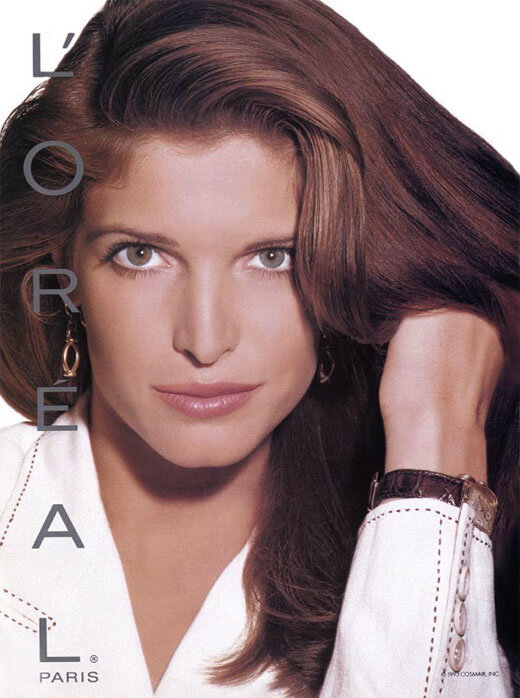 Стефани Сеймур для Loreal, 90-е. Фото: Getty Images