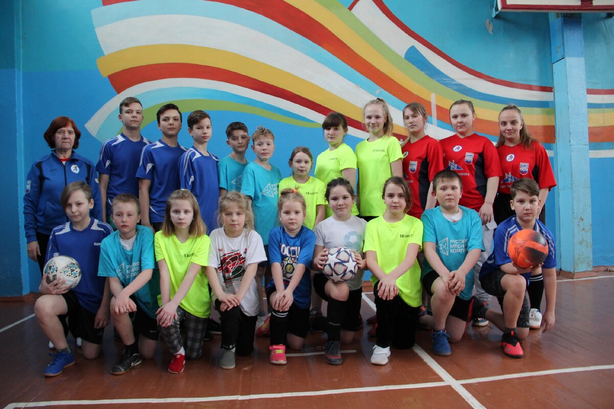 "Полевчанка" во всей красе. С прошлого года тренируются и мальчишки