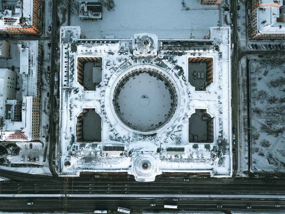 Академия Художеств, Петербург. Фото автора