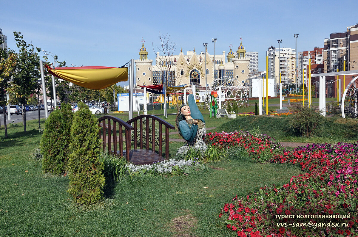 Вид в сторону театра кукол «Экият». Фото 19.09.2019.