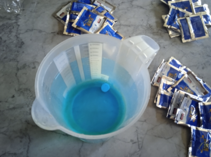 Таблетки для стеклоомывающей жидкости