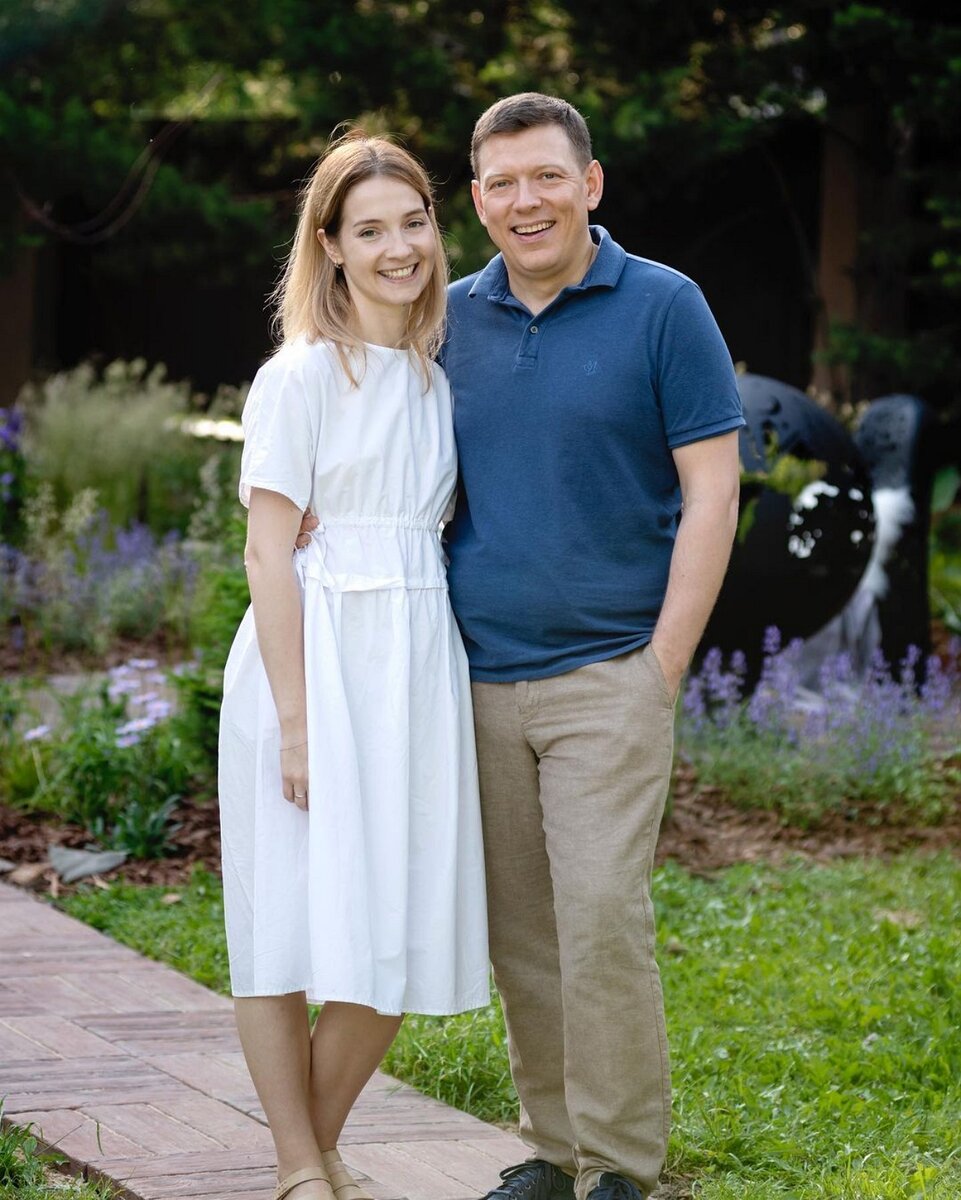 Сергей Лавыгин с женой Марией Луговой. Источник фото: Инстаграм @mariaheartbeat 