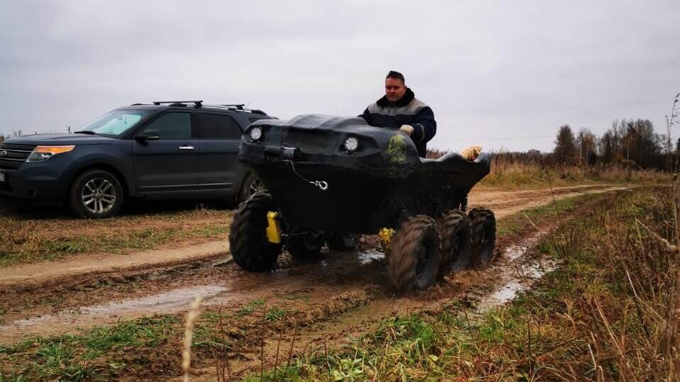 Вездеход амфибия John Deere