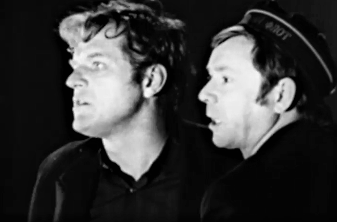 Кадр из спектакля "Шторм" (1972)