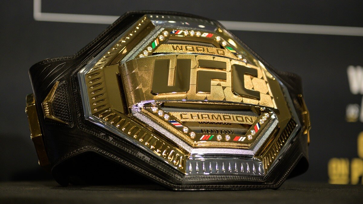 Пояс чемпиона UFC вектор