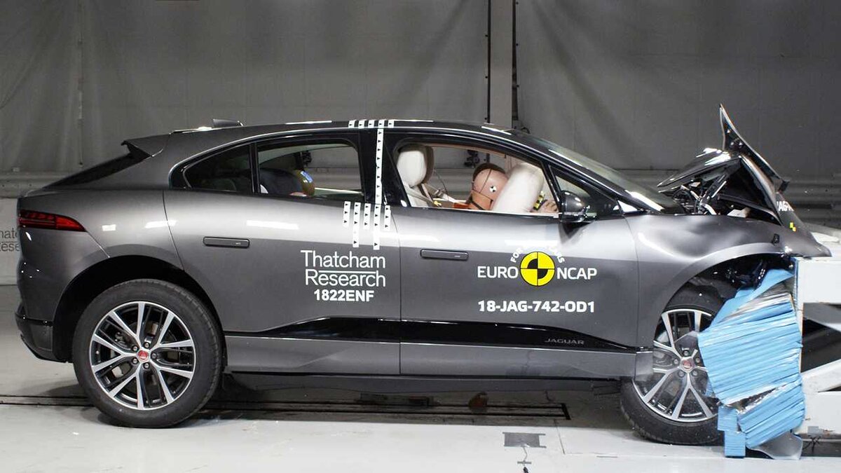 Краш тест Jaguar i-Pace Euro NCAP 2018