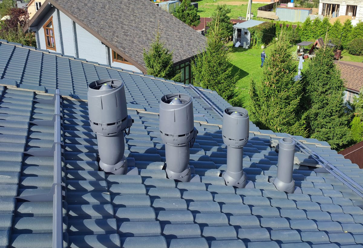 Вентиляторы P-типа, монтируемые через проходной элемент.