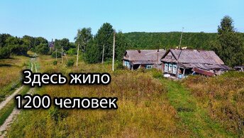 Огромная Заброшенная деревня НЕЧАЕВКА, Пензенская область