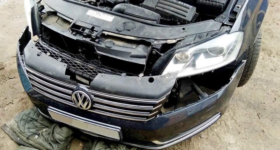 Снятие бампера