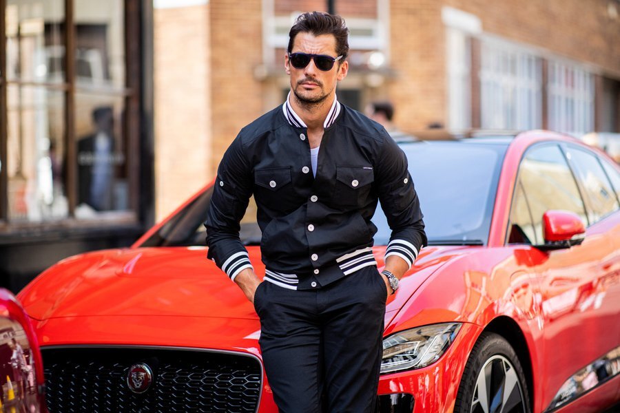 David Gandy с машиной