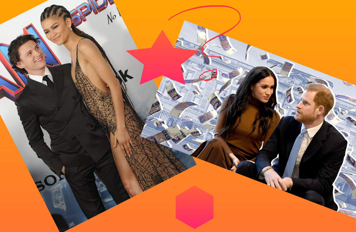 Том Холланд и Зендая встретились в обстановке строгой  секретности с Меган и Гарри… 