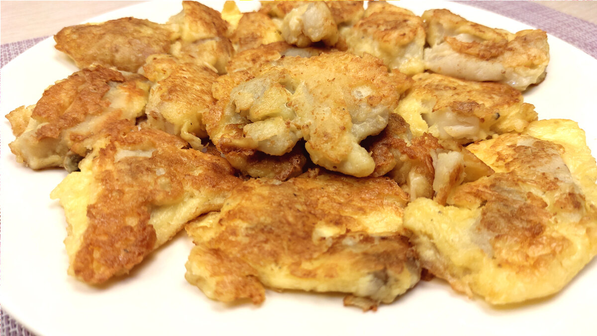 Жареное рыбное филе