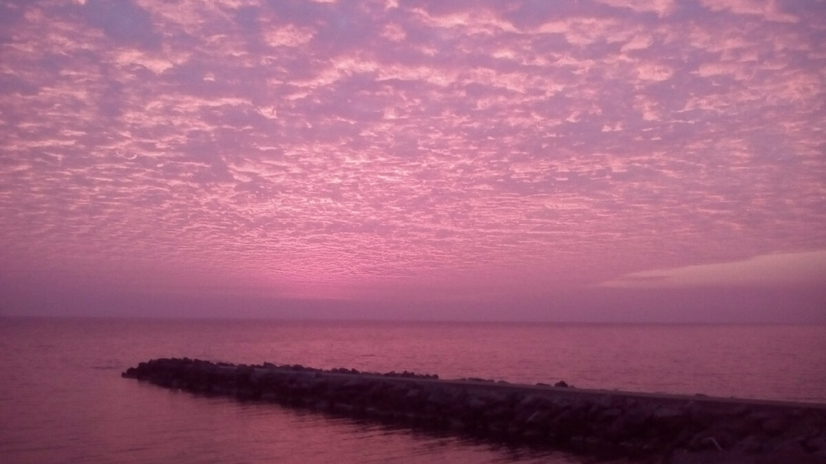 Закат. Без фильтров. Фото автора. 