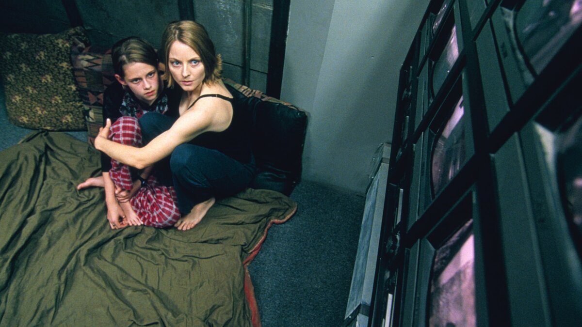 Кадр из фильма "Комната страха", 2002 г.