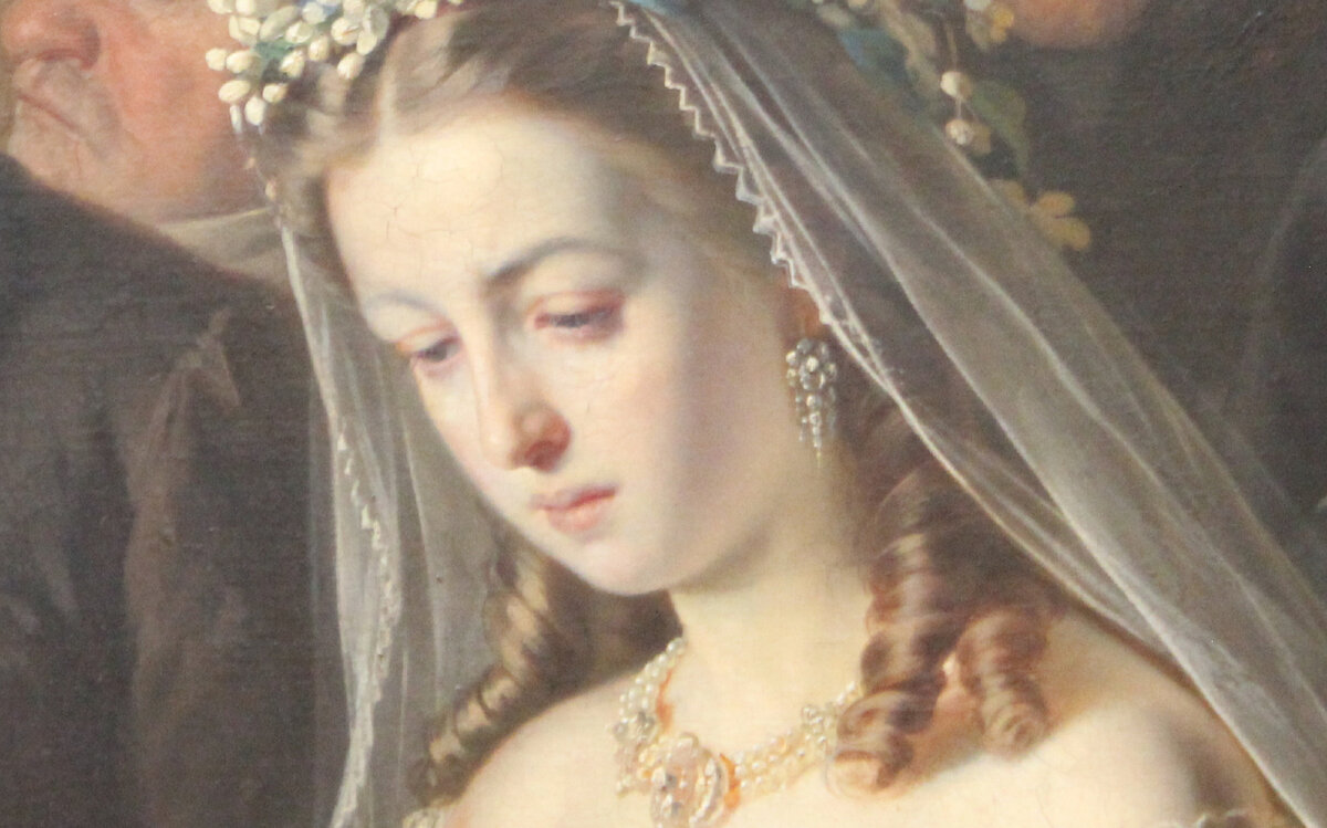 Горькие слёзы невесты.